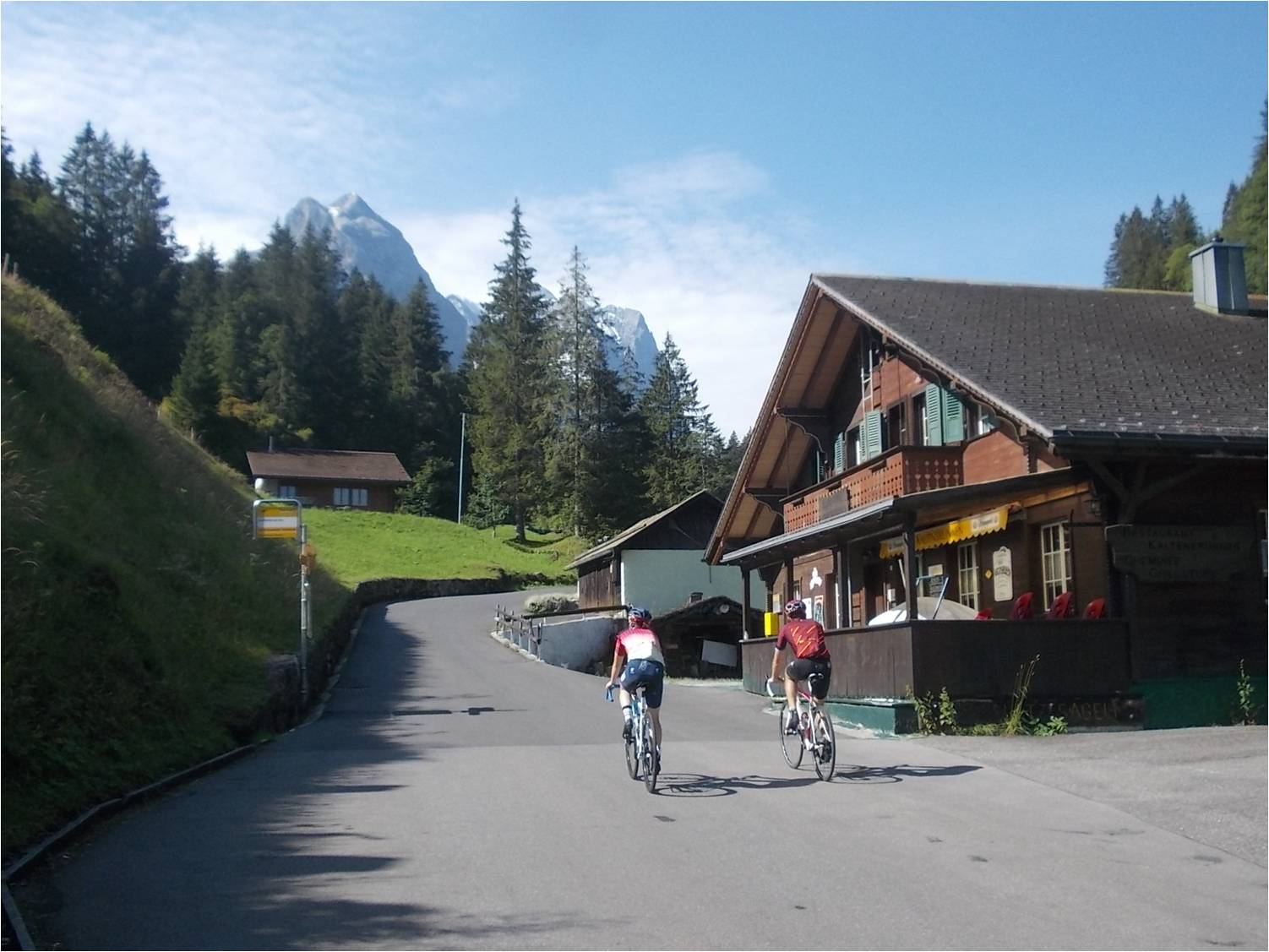 Na kole z Meiringen do Grindelwaldu